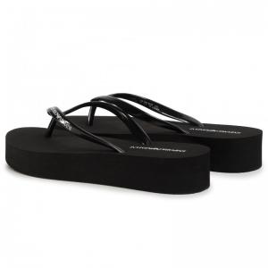 Infradito EA7 EMPORIO ARMANI - XFQ008 XK085 A120 Black/White - Infradito -  Ciabatte e sandali - Donna | escarpe.it