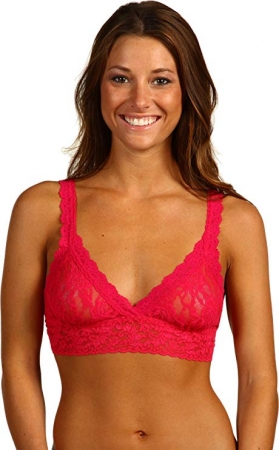 HANKY PANKY BRA TRIANGLE EN DENTELLE CERISE COULEUR INTIMO E PIGIAMI DONNA