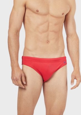 EMPORIO ARMANI UOMO COSTUME MARE SLIP COLORE  ROSSO COSTUMI MARE UOMO