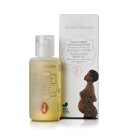 ANNE GEDDES ELASTICISING BODY OIL EMOLISING ACTION WITH ARGAN OIL & CALENDULA 