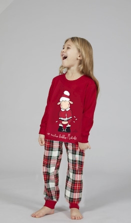 HAPPY PEOPLE BIMBA. PIAGIAMA IN CALDO COTONE SERIE: XMAS PIGIAMI BAMBINI & RAGAZZI