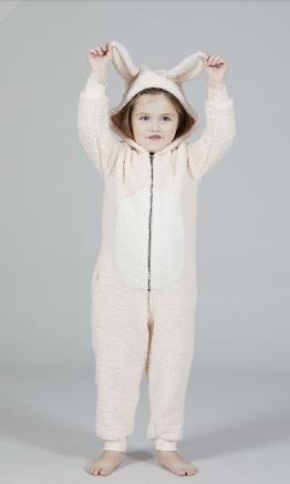 COSTUME DE PYJAMA CHAUD FILLE HAPPY PEOPLE - FLUFFY - 5177 PIGIAMI BAMBINI & RAGAZZI