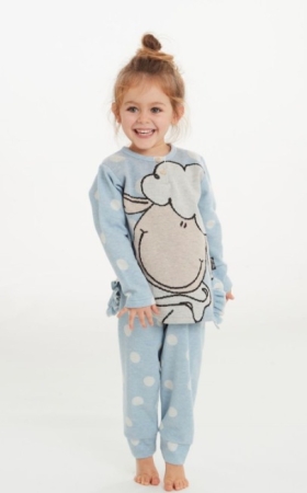 PYJAMA FILLE HAPPY PEOPLE, POLAIRE CHAUDE 