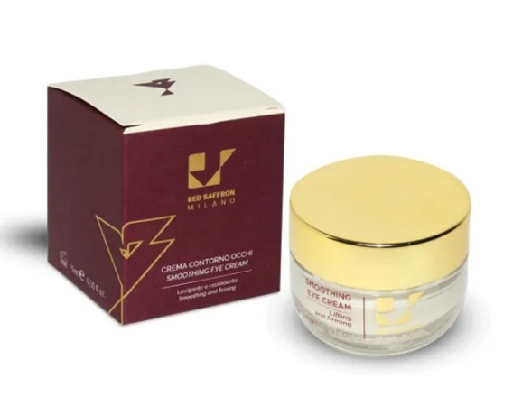 RED SAFRON MILANO CREMA CONTORNO OCCHI  15  ML COSMETICI  NATURALI PROFESSIONALI PER VISO CORPO E CAPELLI