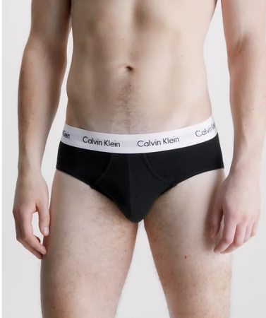 CALVIN KLEIN HOMME TRI-PACK COTON STRETCH SLIP COULEUR NOIR-NOIR-NOIR. INTIMO E PIGIAMI UOMO