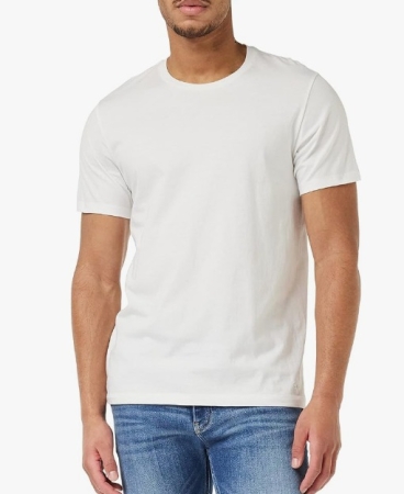 CALVIN KLEIN HERREN TRI-PACK T-SHIRT (SET AUS DREI T-SHIRTS) WEISSE FARBE. INTIMO E PIGIAMI UOMO