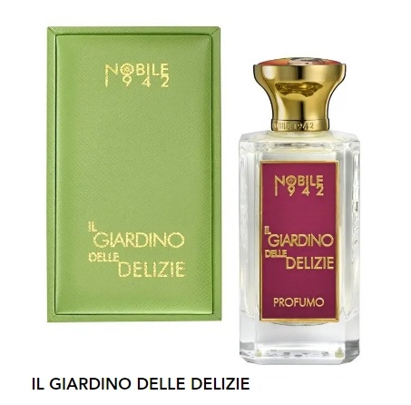 NOBILE 1942 IL PARADISO PERDUTO IL GIARDINO DELLE DELIZIE EXTRAIT DE PARFUM 75 ML FRAGRANZA UNISEX 