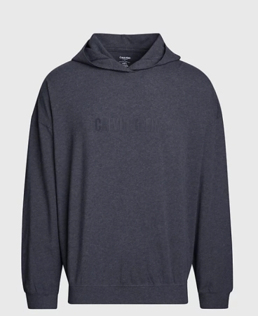 CALVIN KLEIN HERREN LOUNGE HOODIE -INTENSE POWER- FARBE ANTHRAZITGRAU ABBIGLIAMENTO UOMO E UNDERWEAR