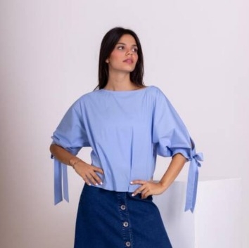 KARAKORUM WOMEN'S SHIRT TOP DAISY WHITE ABBIGLIAMENTO DONNA