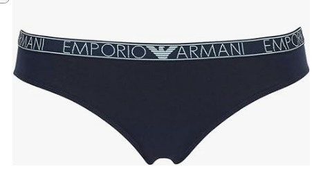 EMPORIO ARMANI DONNA SLIP BI-PACK (2) COTONE STRECH COLORE BLU NOTTE INTIMO E PIGIAMI DONNA