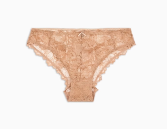 EMPORIO ARMANI Donna Slip in pizzo riciclato Eternal Lace ASV colore ecrù INTIMO E PIGIAMI DONNA