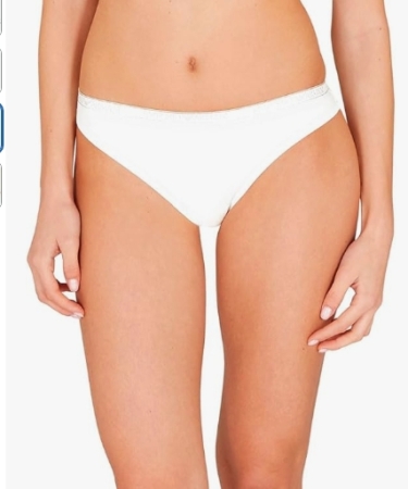 EMPORIO ARMANI Donna slip bi-pack ( 2 slip) colore bianco INTIMO E PIGIAMI DONNA