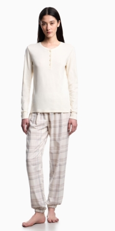 EMPORIO ARMANI WOMEN'S Checked Pajamas INTIMO E PIGIAMI DONNA
