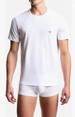 EMPORIO ARMANI UOMO MAGLIA BI-PACK COLORE BIANCO INTIMO E PIGIAMI UOMO