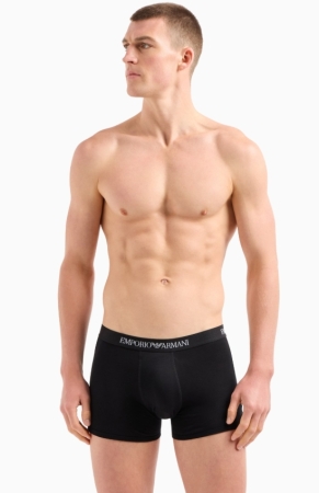 EMPORIO ARMANI UOMO EMPOIO ARMANI UOMO BOXER TRI-PACK COLORE NERO INTIMO E PIGIAMI UOMO